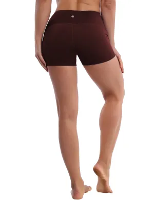 2.5" Yoga Shorts mahoganymaroon_yoga