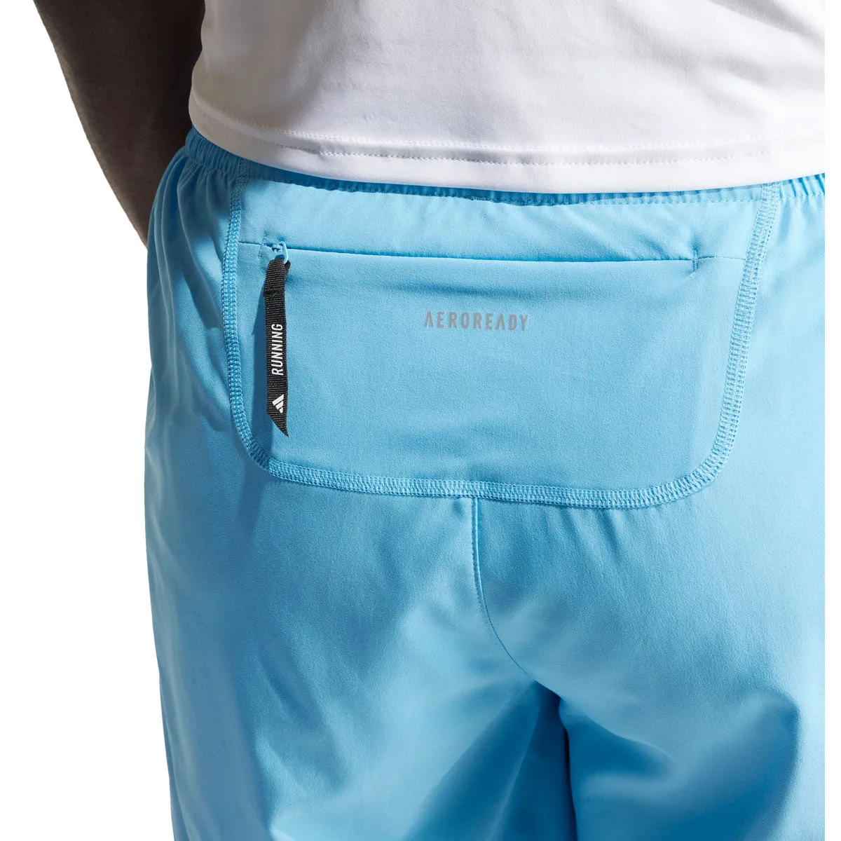 adidas Own The Run 5 inch Shorts - Mens - Blue