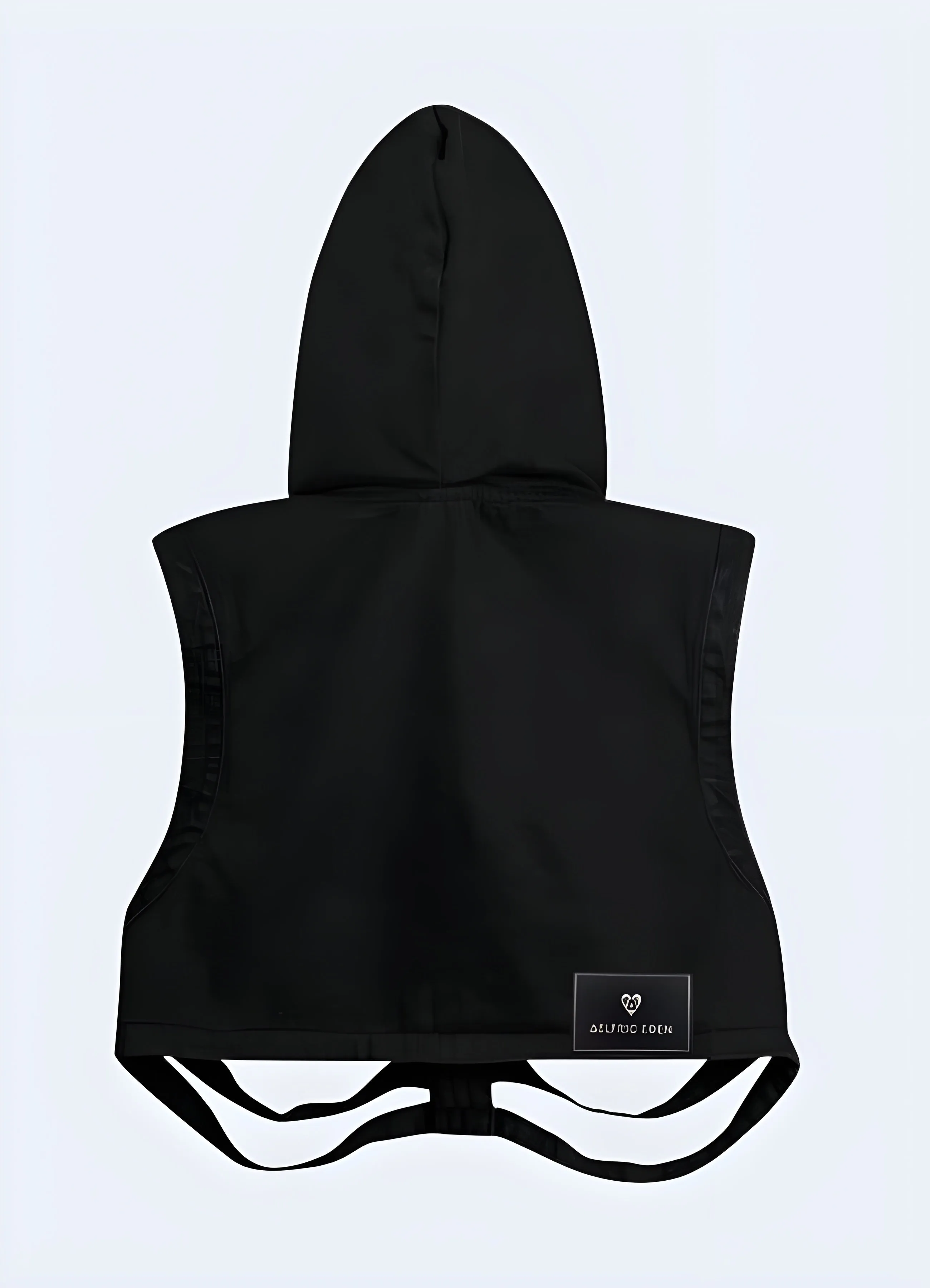 Aelfric Eden Skeleton Hooded Denim Vest