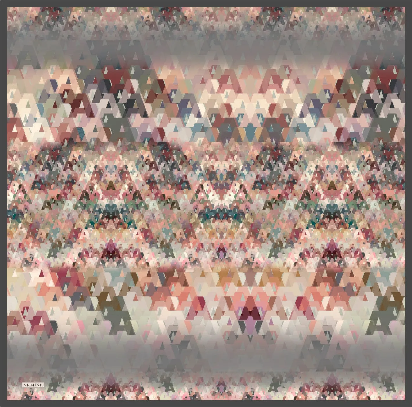 Armine Pixel Chic Silk Scarf #7
