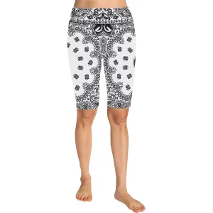 BANDANA WYT All Over Print Knee Length Leggings