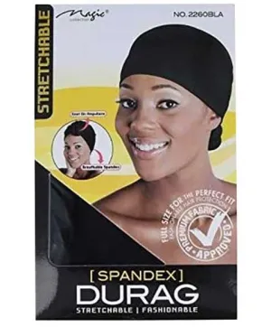 Bee Sales Stretchable Spandex Durag 2260 Black