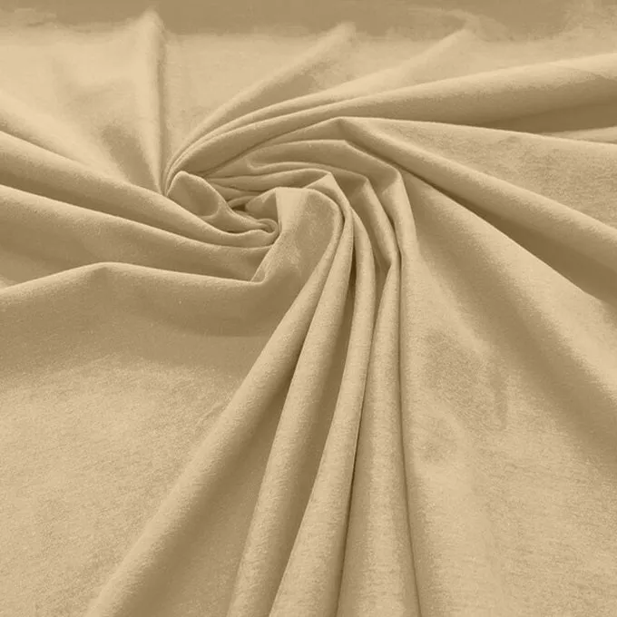 Cotton Spandex - 58/60" Jersey Knit Fabric Stretch Cotton Blend Fabric 95% Cotton 5% Spandex Sold By Yard