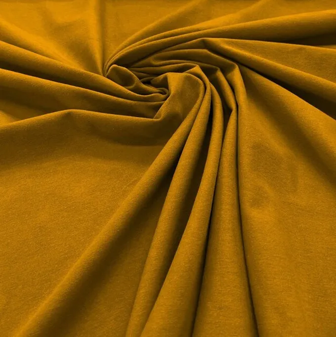 Cotton Spandex - 58/60" Jersey Knit Fabric Stretch Cotton Blend Fabric 95% Cotton 5% Spandex Sold By Yard