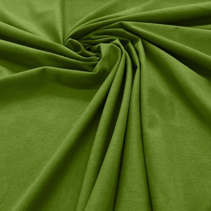 Cotton Spandex - 58/60" Jersey Knit Fabric Stretch Cotton Blend Fabric 95% Cotton 5% Spandex Sold By Yard