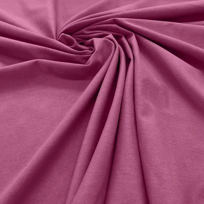 Cotton Spandex - 58/60" Jersey Knit Fabric Stretch Cotton Blend Fabric 95% Cotton 5% Spandex Sold By Yard