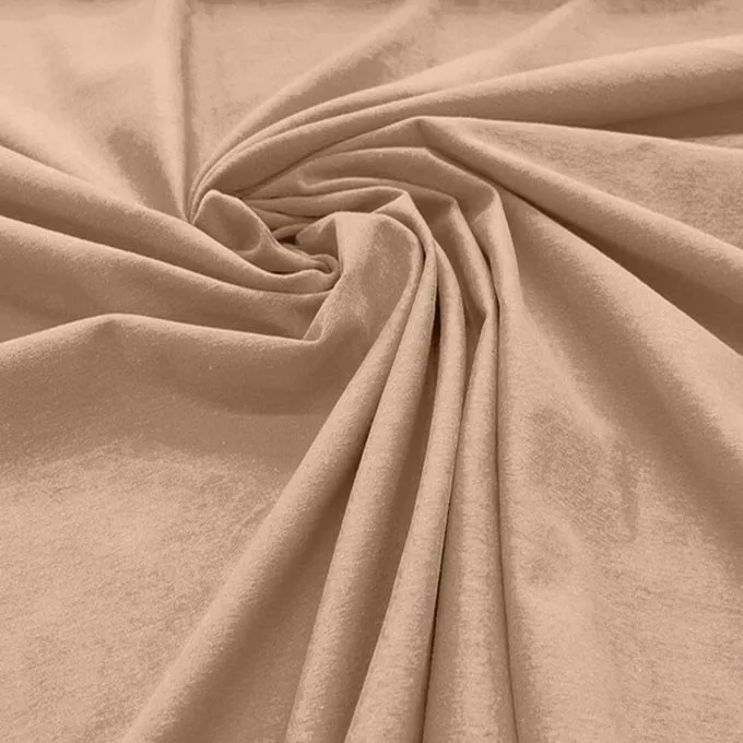 Cotton Spandex - 58/60" Jersey Knit Fabric Stretch Cotton Blend Fabric 95% Cotton 5% Spandex Sold By Yard