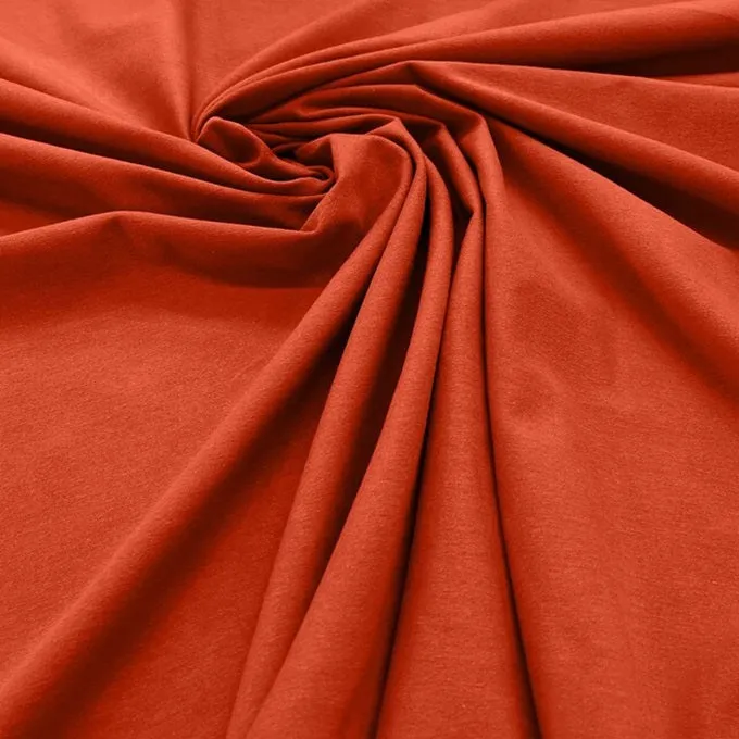 Cotton Spandex - 58/60" Jersey Knit Fabric Stretch Cotton Blend Fabric 95% Cotton 5% Spandex Sold By Yard