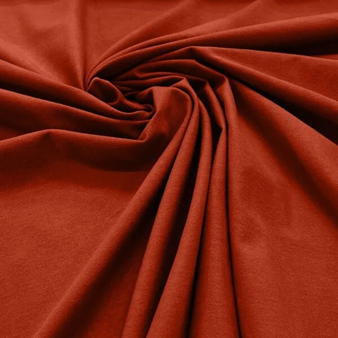 Cotton Spandex - 58/60" Jersey Knit Fabric Stretch Cotton Blend Fabric 95% Cotton 5% Spandex Sold By Yard