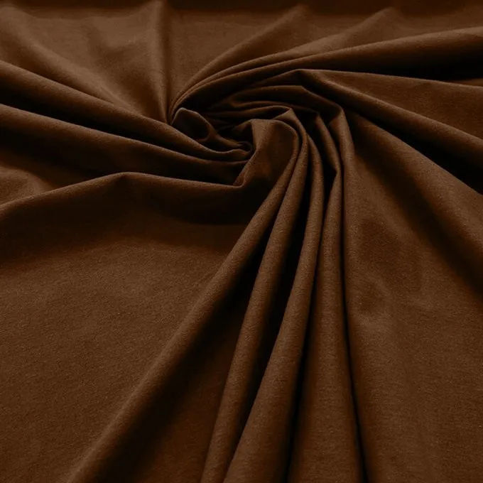 Cotton Spandex - 58/60" Jersey Knit Fabric Stretch Cotton Blend Fabric 95% Cotton 5% Spandex Sold By Yard