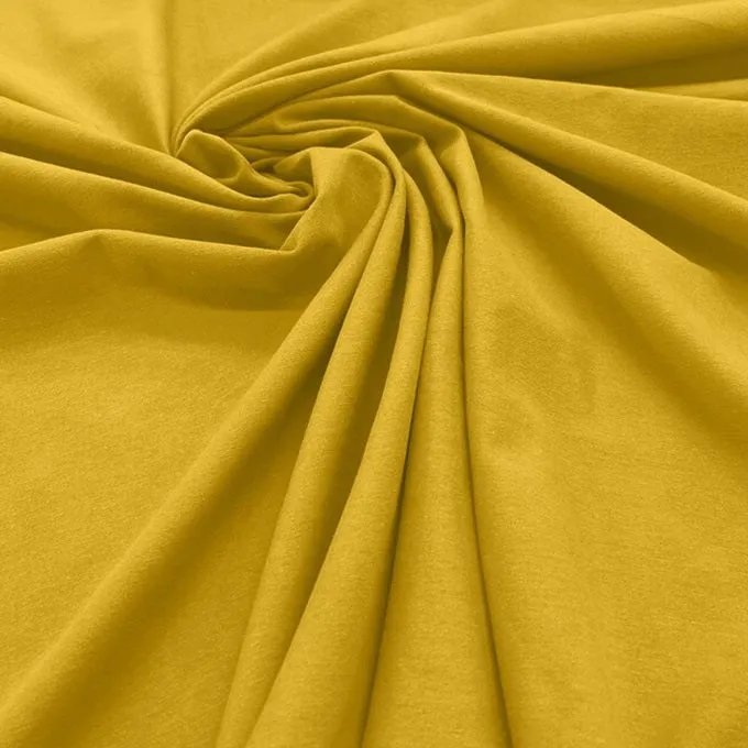 Cotton Spandex - 58/60" Jersey Knit Fabric Stretch Cotton Blend Fabric 95% Cotton 5% Spandex Sold By Yard