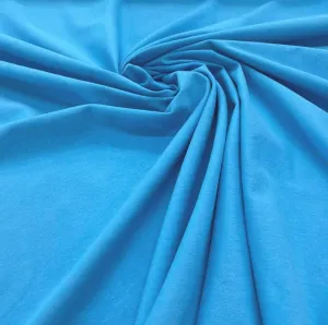 Cotton Spandex - 58/60" Jersey Knit Fabric Stretch Cotton Blend Fabric 95% Cotton 5% Spandex Sold By Yard