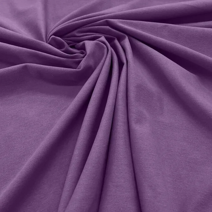 Cotton Spandex - 58/60" Jersey Knit Fabric Stretch Cotton Blend Fabric 95% Cotton 5% Spandex Sold By Yard