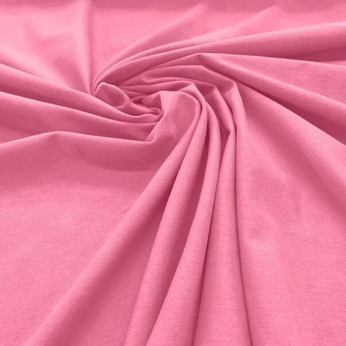 Cotton Spandex - 58/60" Jersey Knit Fabric Stretch Cotton Blend Fabric 95% Cotton 5% Spandex Sold By Yard
