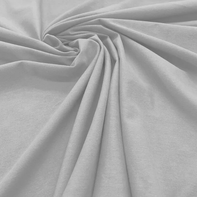 Cotton Spandex - 58/60" Jersey Knit Fabric Stretch Cotton Blend Fabric 95% Cotton 5% Spandex Sold By Yard