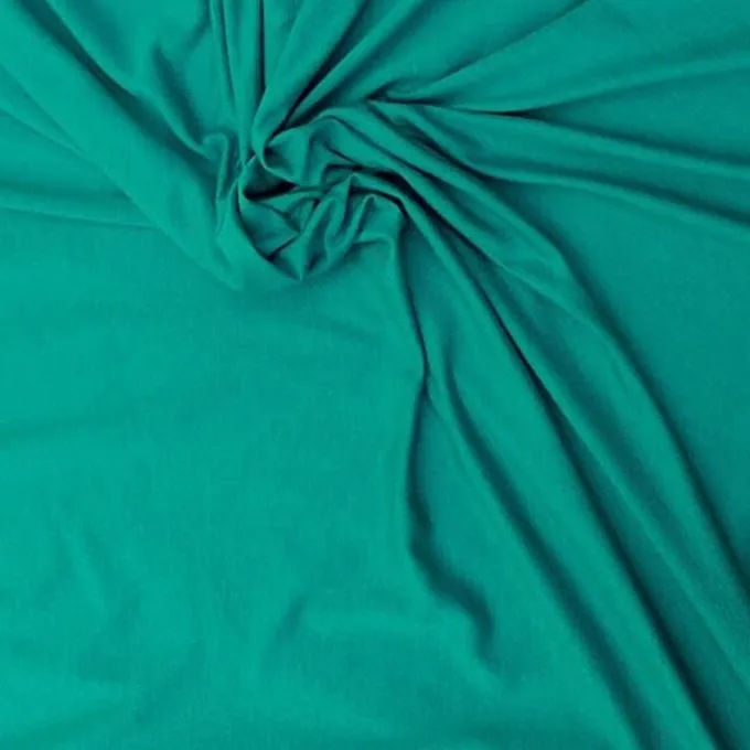 Cotton Spandex - 58/60" Jersey Knit Fabric Stretch Cotton Blend Fabric 95% Cotton 5% Spandex Sold By Yard