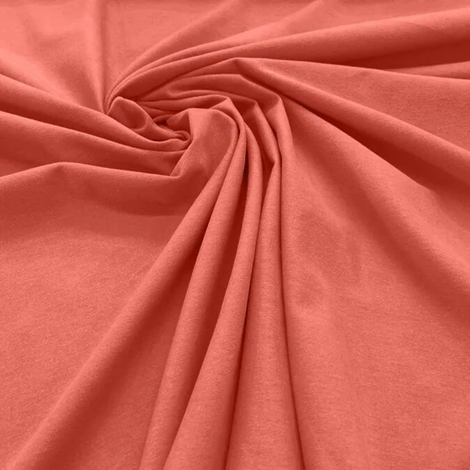 Cotton Spandex - 58/60" Jersey Knit Fabric Stretch Cotton Blend Fabric 95% Cotton 5% Spandex Sold By Yard