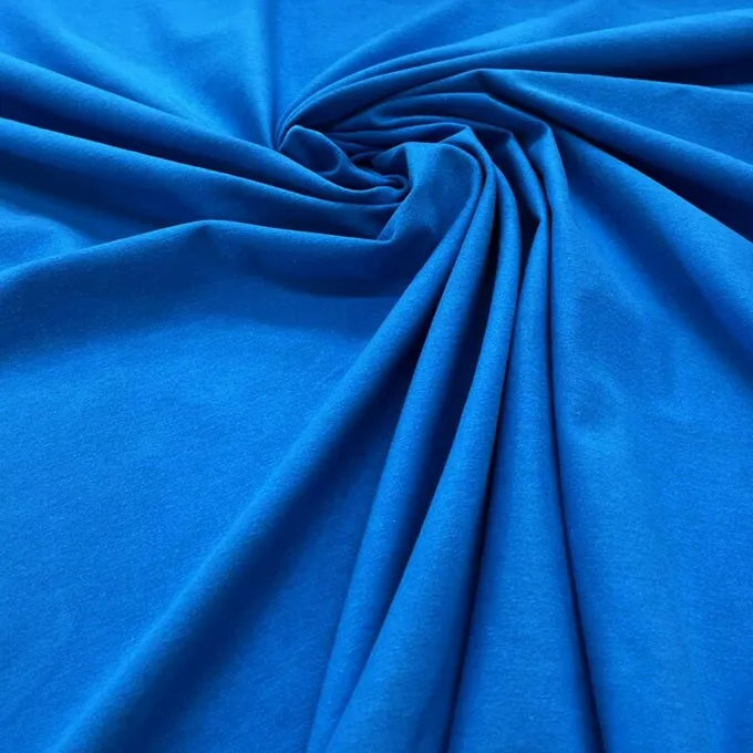 Cotton Spandex - 58/60" Jersey Knit Fabric Stretch Cotton Blend Fabric 95% Cotton 5% Spandex Sold By Yard