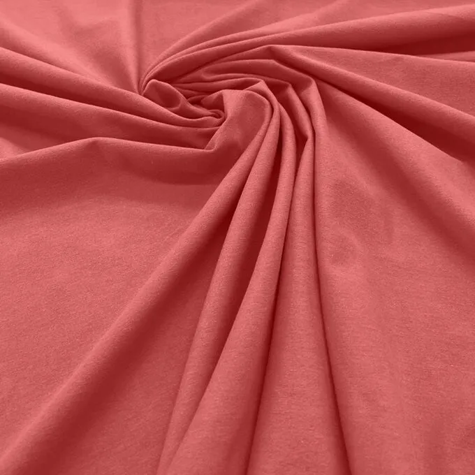 Cotton Spandex - 58/60" Jersey Knit Fabric Stretch Cotton Blend Fabric 95% Cotton 5% Spandex Sold By Yard