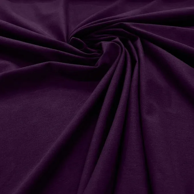 Cotton Spandex - 58/60" Jersey Knit Fabric Stretch Cotton Blend Fabric 95% Cotton 5% Spandex Sold By Yard