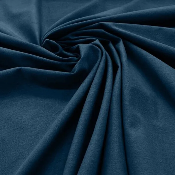 Cotton Spandex - 58/60" Jersey Knit Fabric Stretch Cotton Blend Fabric 95% Cotton 5% Spandex Sold By Yard