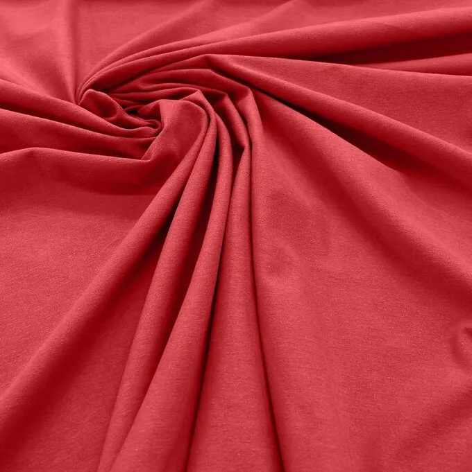 Cotton Spandex - 58/60" Jersey Knit Fabric Stretch Cotton Blend Fabric 95% Cotton 5% Spandex Sold By Yard