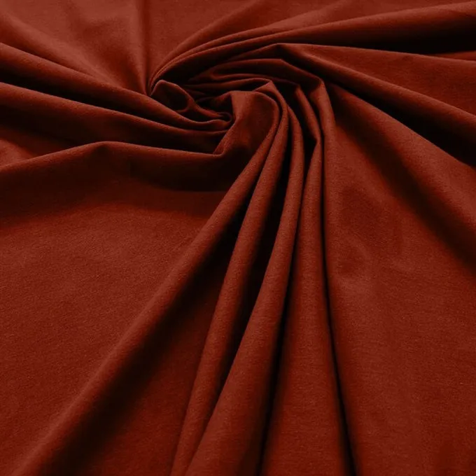 Cotton Spandex - 58/60" Jersey Knit Fabric Stretch Cotton Blend Fabric 95% Cotton 5% Spandex Sold By Yard