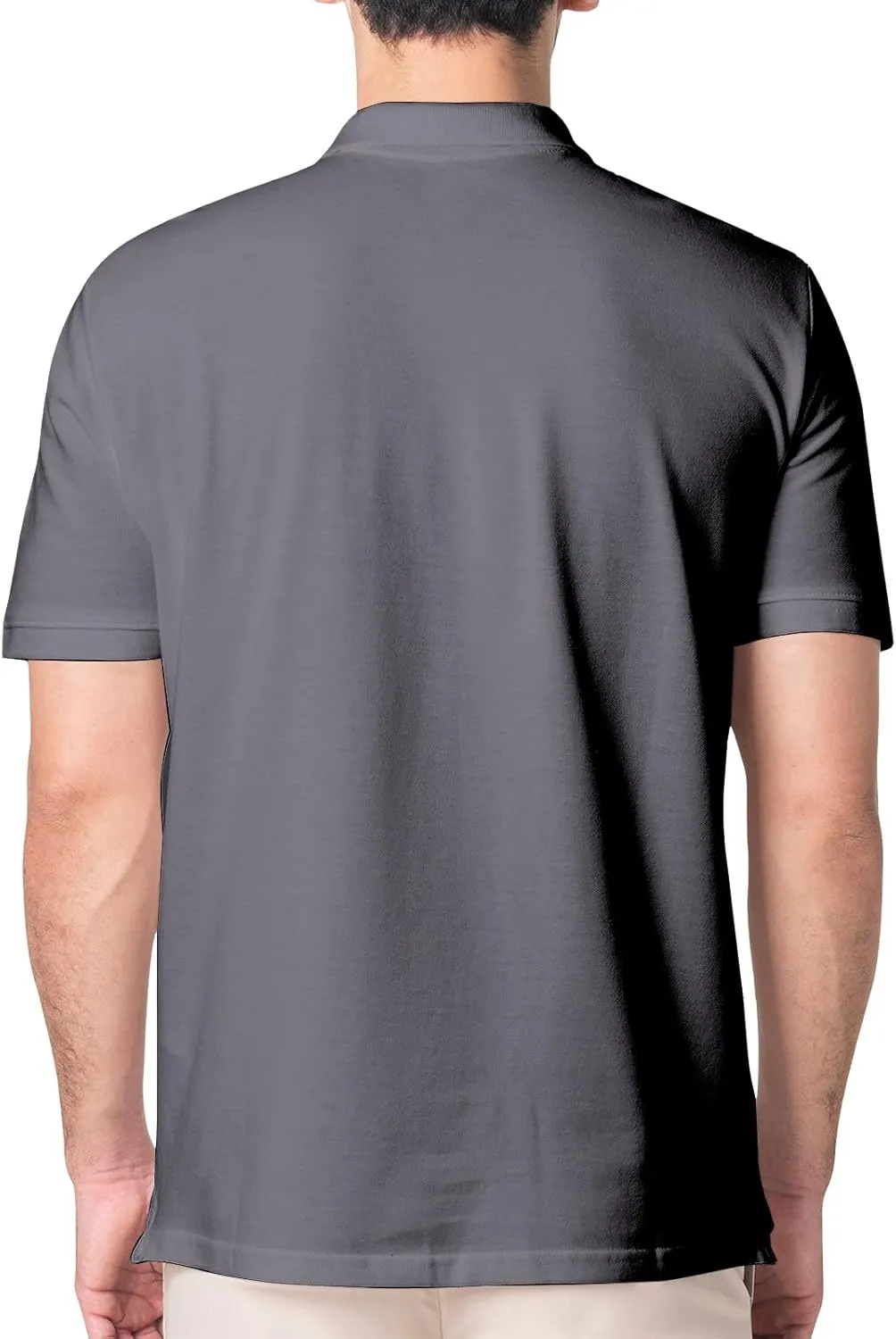 Custom Polo Shirt for Men Design Your Own Personalized Customized Golf T Shirts Tee Embroidered Text Photo Logo