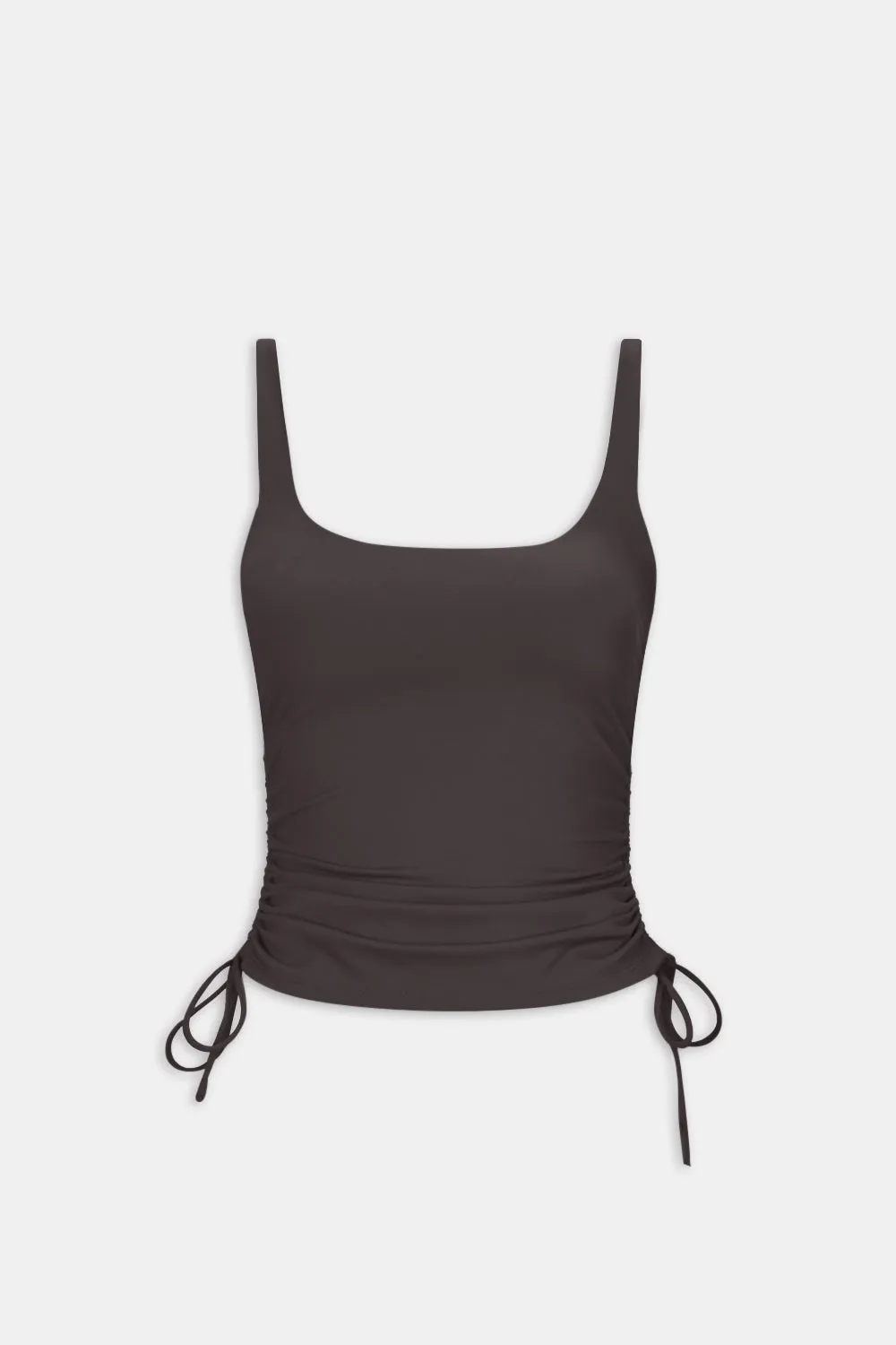 DAYFLEX BUILT-IN SUPPORT ADJUSTABLE TIE SIDE VEST - COOL ESPRESSO
