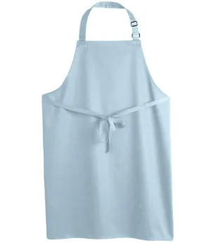 Dennys Polyester Bib Apron | Light Blue