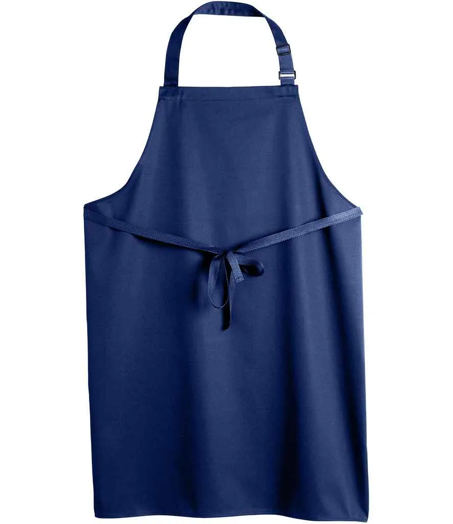 Dennys Polyester Bib Apron | Navy