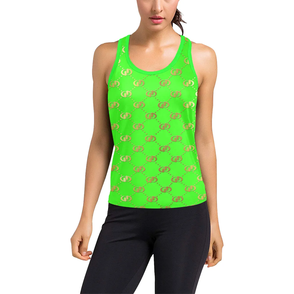 EXCELLENCE SKUNKGLD Women's Racerback Tank Top
