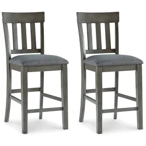 Hallanden 2-Piece Bar Stool in Two-tone Gray