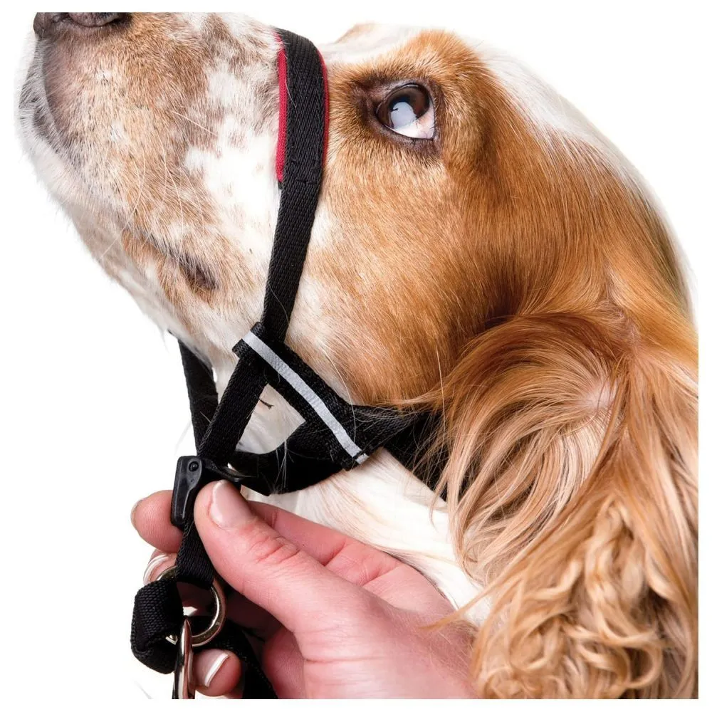 Halti Medium Optifit Black Dog Training Headcollar