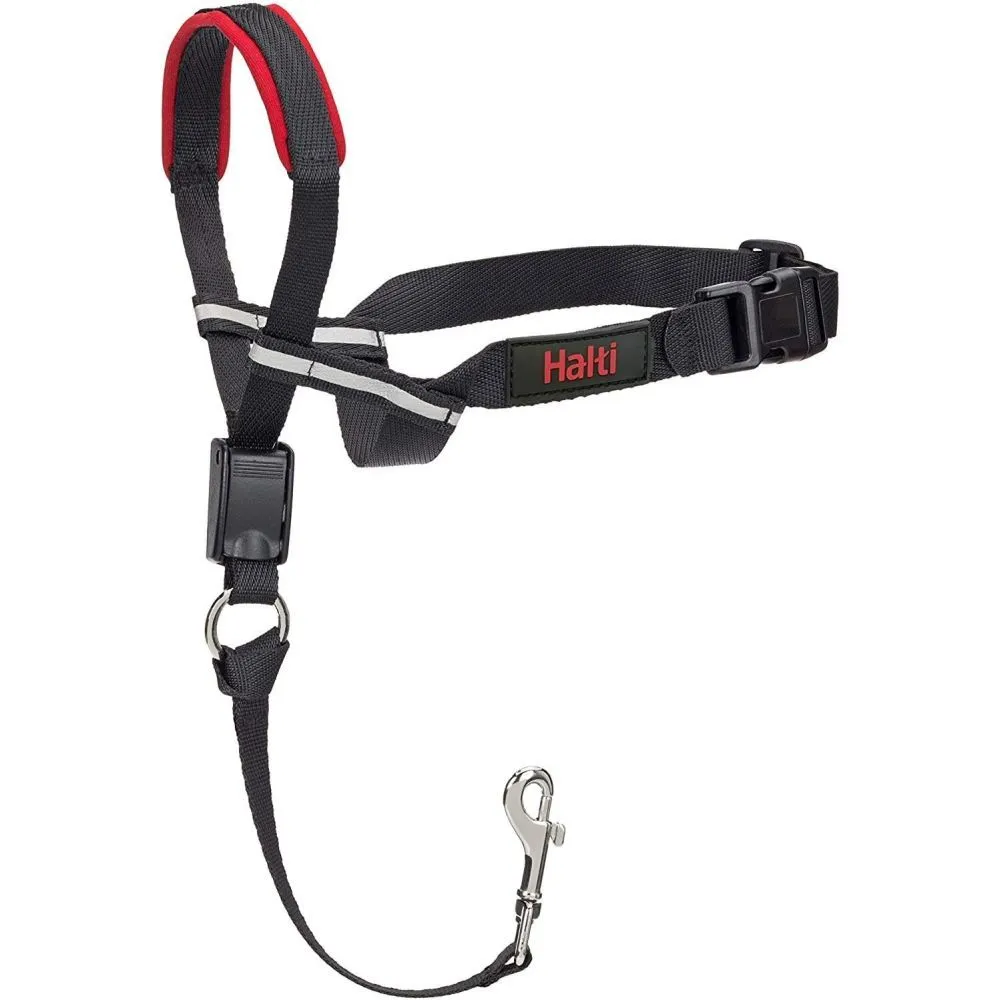 Halti Medium Optifit Black Dog Training Headcollar
