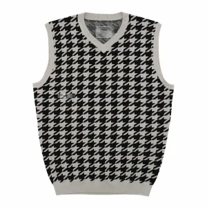 LAYNE HOUNDSTOOTH SWEATER VEST