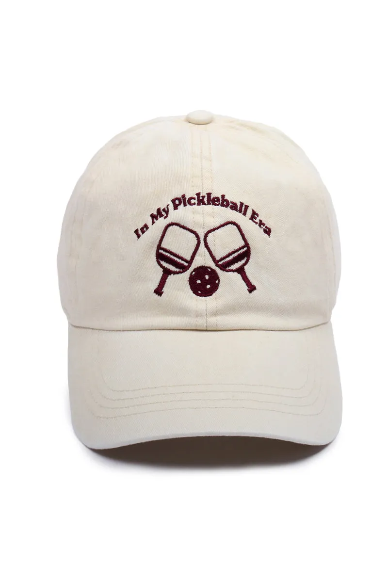 LCAP3298 - In My Pickleball Era Embroidered Baseball Cap