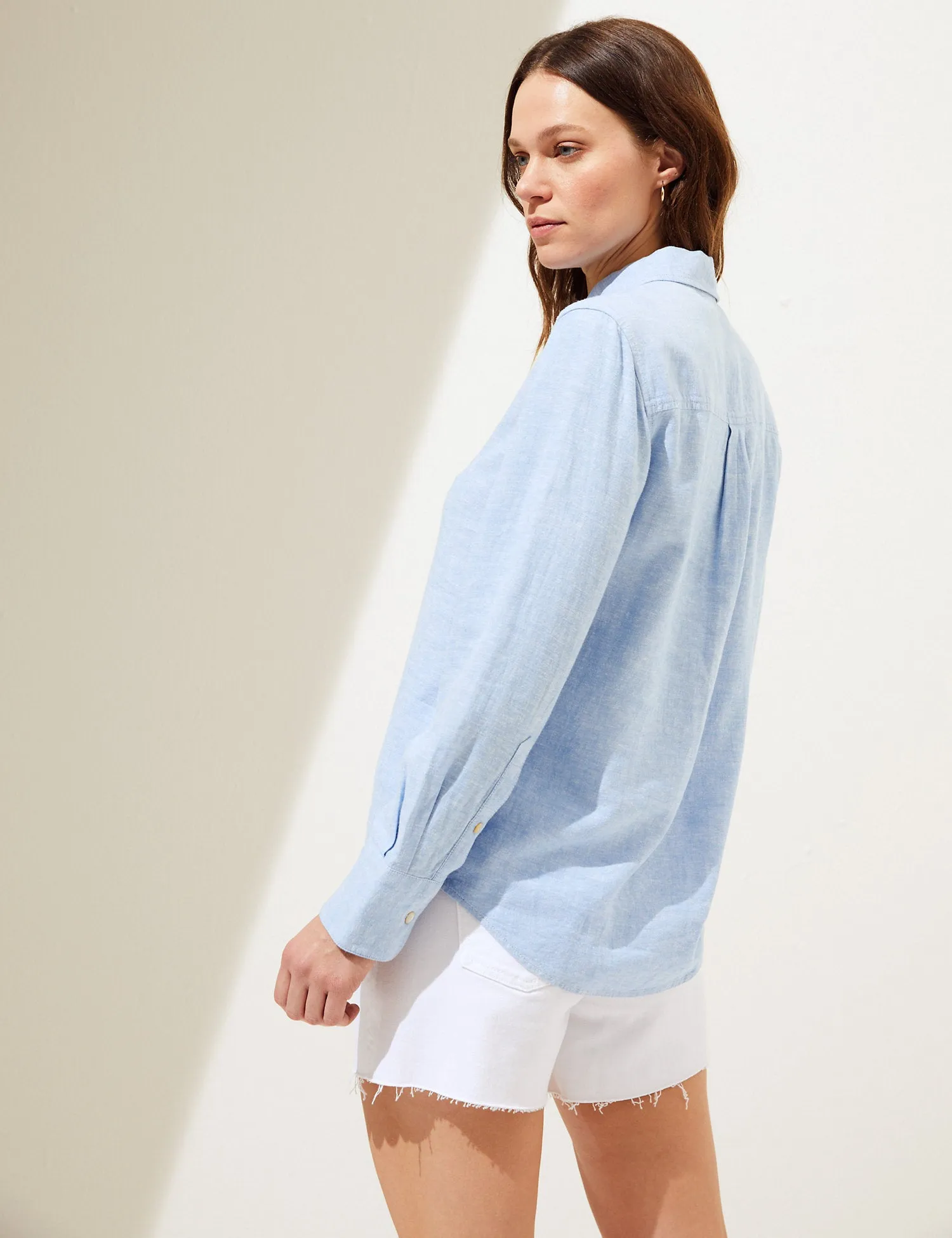 Linen Rich Collared Shirt