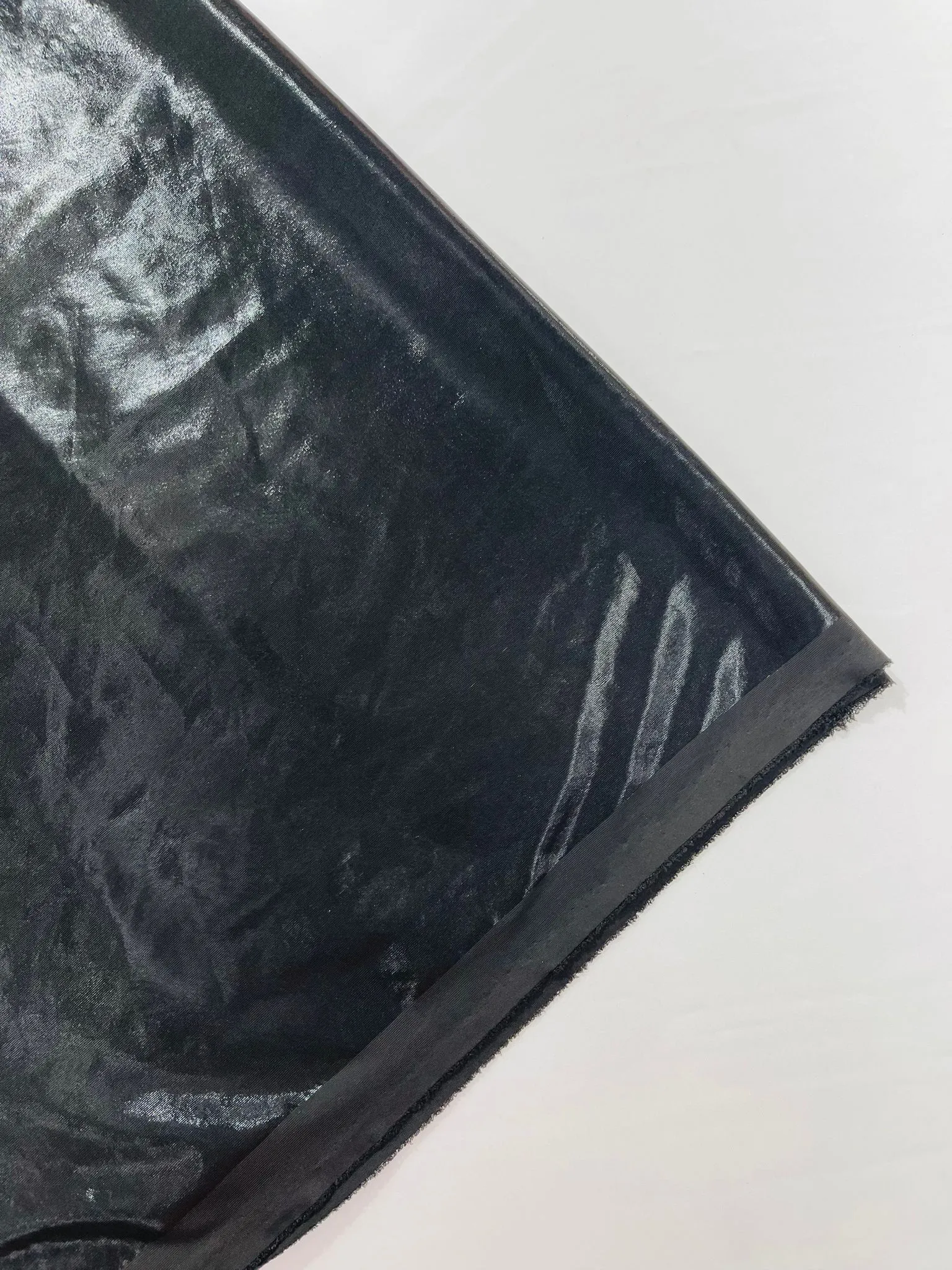 LIQUID METALLIC LAME FOIL SPANDEX (by the yard)