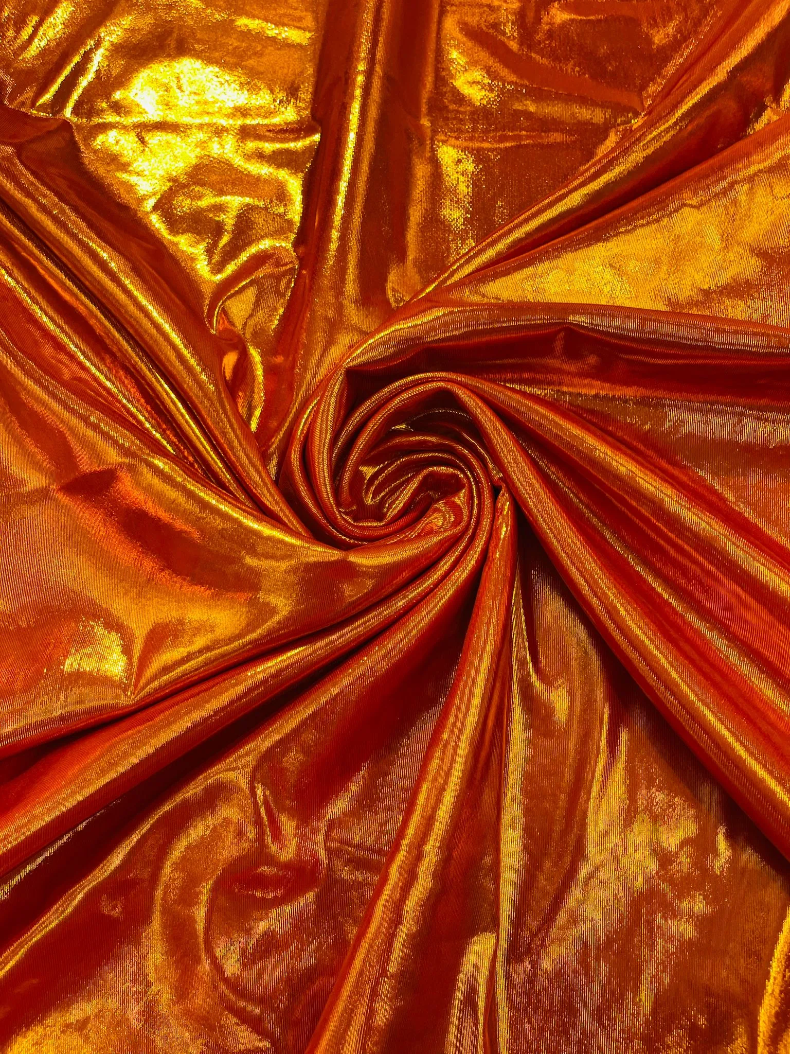 LIQUID METALLIC LAME FOIL SPANDEX (by the yard)
