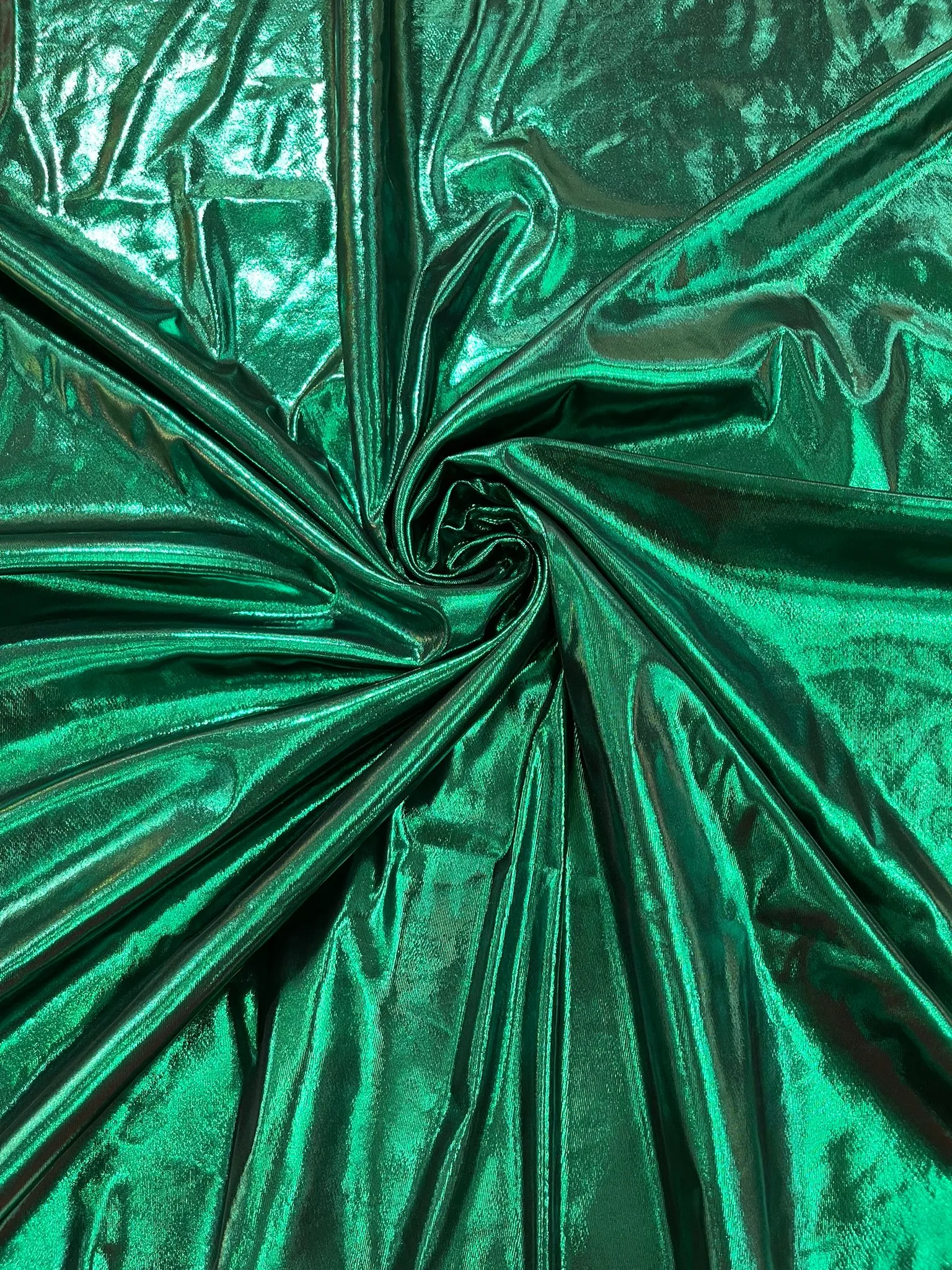LIQUID METALLIC LAME FOIL SPANDEX (by the yard)