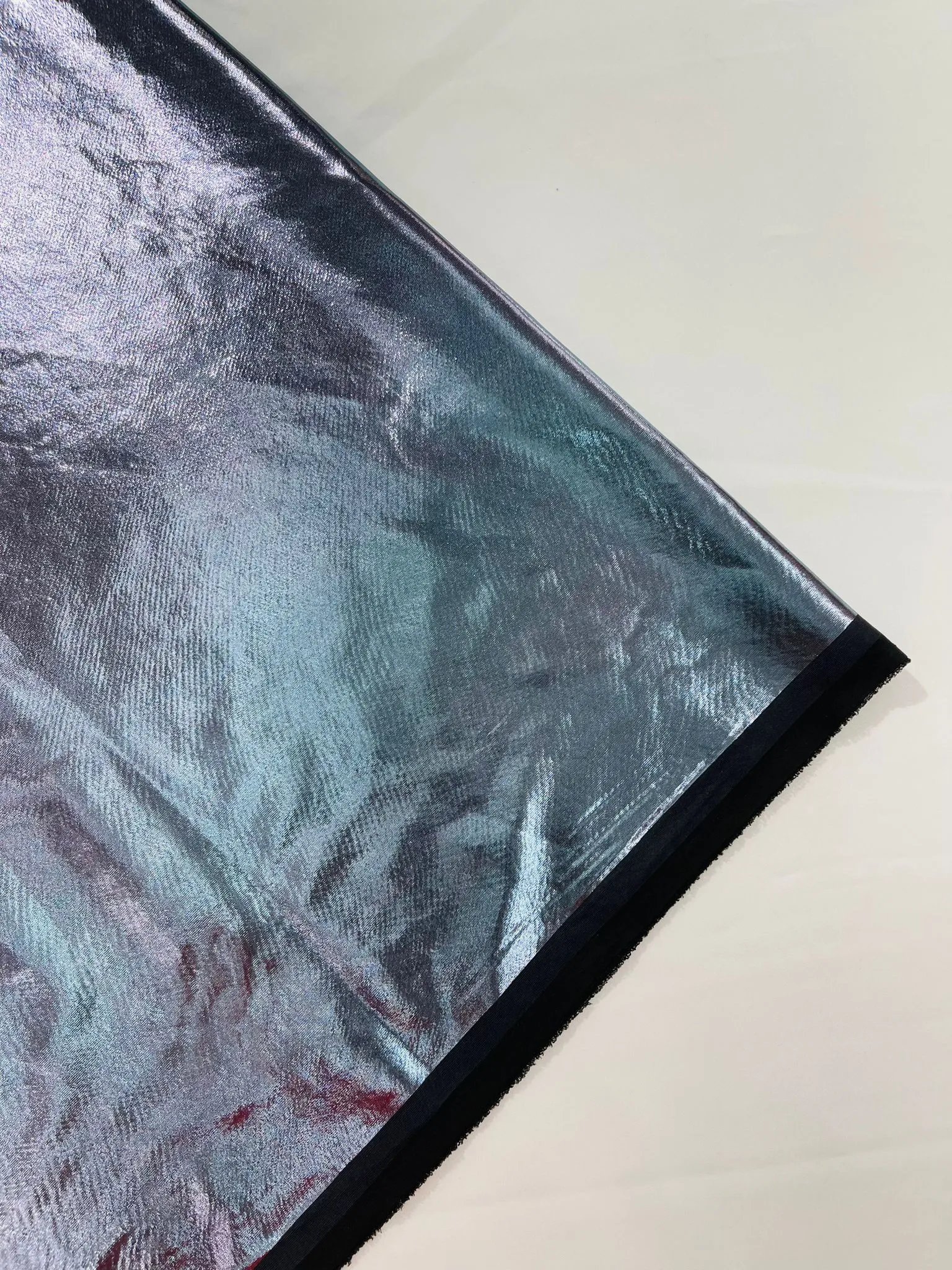 LIQUID METALLIC LAME FOIL SPANDEX (by the yard)