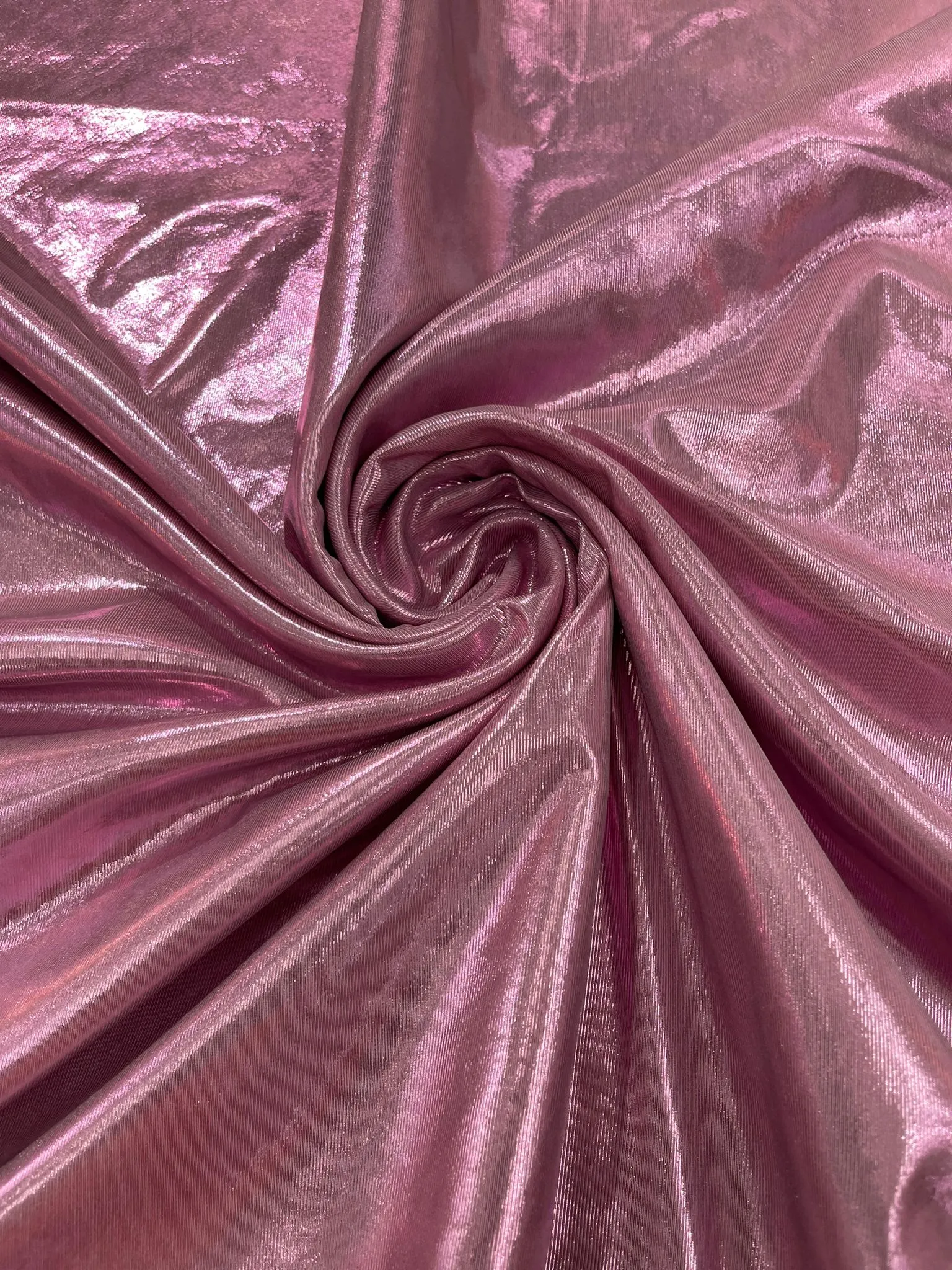 LIQUID METALLIC LAME FOIL SPANDEX (by the yard)