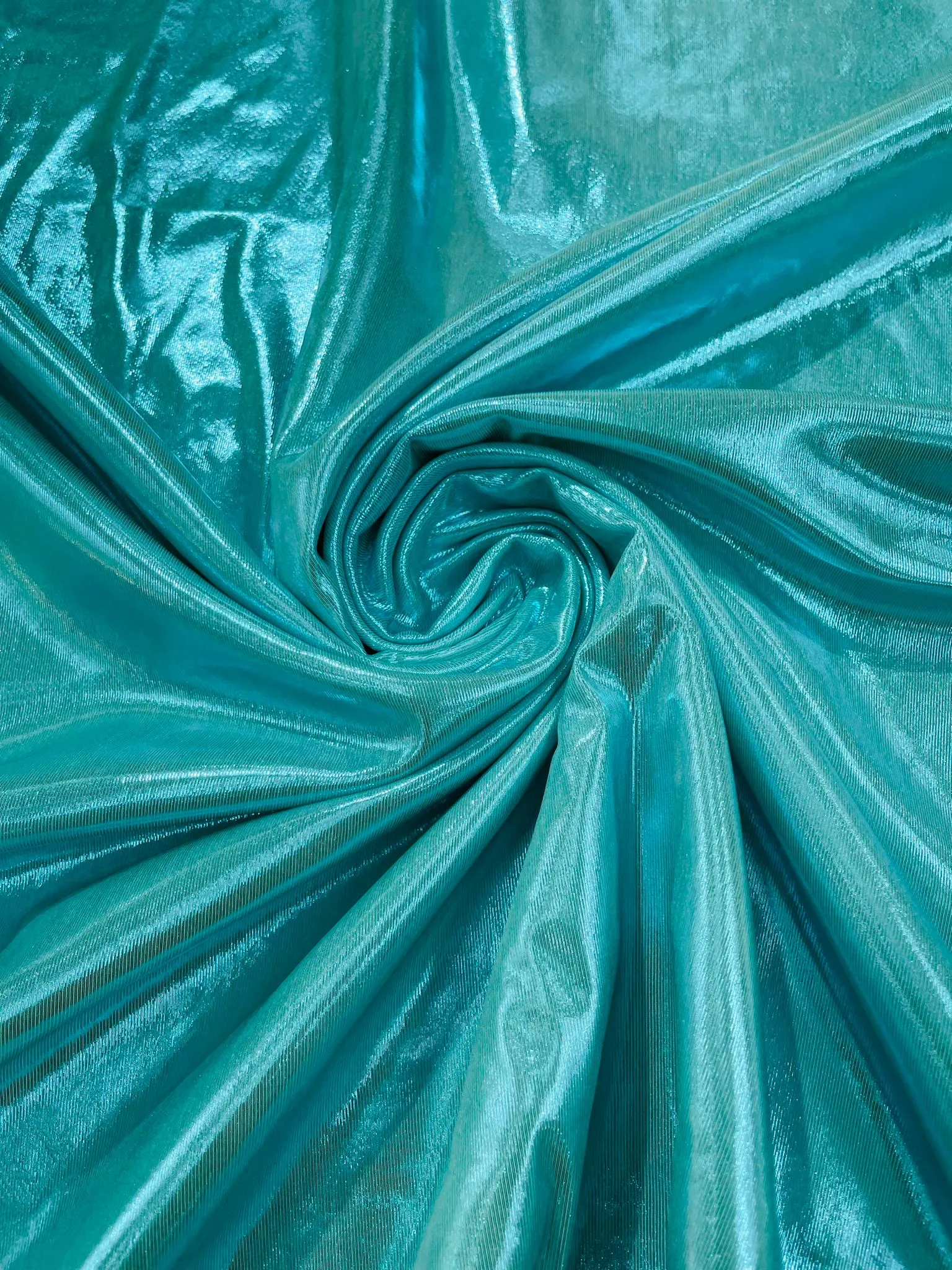 LIQUID METALLIC LAME FOIL SPANDEX (by the yard)