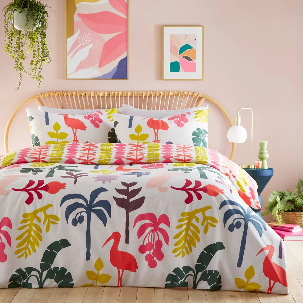 Marula Tropical Duvet Cover Set Multicolour