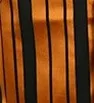 Men's Black/Gold Striped Vest with Neck Tie and Bow Tie