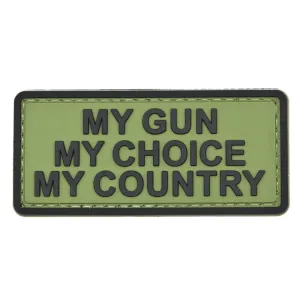 My Gun, My Choice, My Country Green/Black