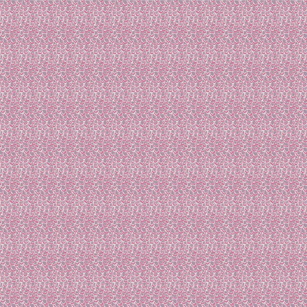 Nada Printed Linen Fabric (By The Metre) Heather