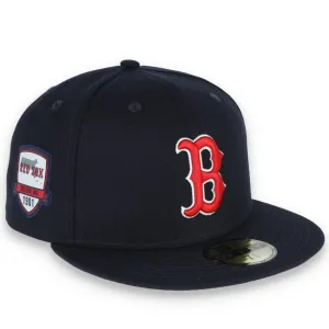 NEW ERA BOSTON RED SOX INAUGURAL SEASON PATCH 59FIFTY FITTED HAT