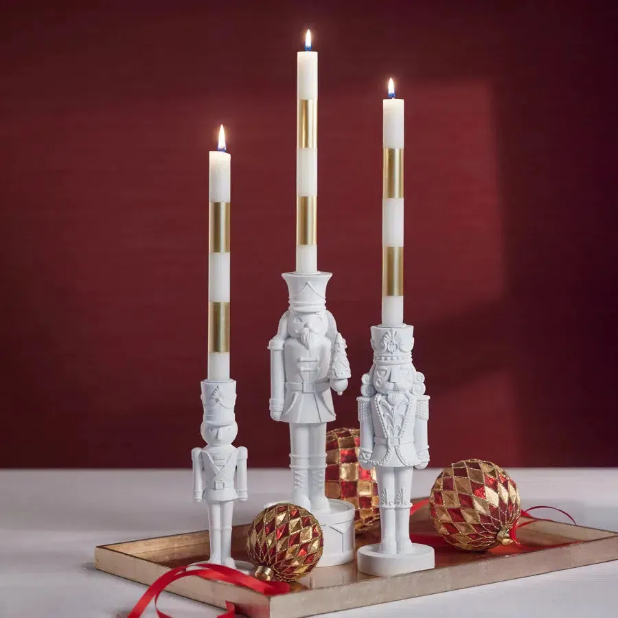 Nutcracker Taper Candle Holder // 2 Styles